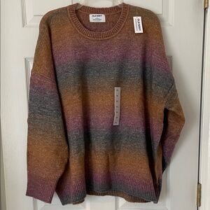 Old Navy Ombre Cozy Crewneck Sweater